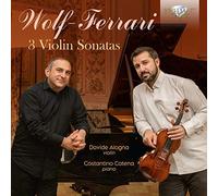 Ermanno Wolf-Ferrari Wolf-Ferrari: 3 Violin Sonatas (CD) Album (Jewel Case)