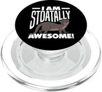 Ermellino Ermellino a coda corta Sono Stoatally Awesome PopSockets PopGrip per MagSafe