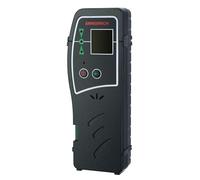 Ermenrich LR30 Ricevitore Laser per Laser a Impulsi 50 m Raggi Rossi e Verdi Doppie Bolle IP54 Spegnimento Automatico Batteria 9 V Inclusa