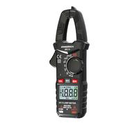 Ermenrich Ping MK10 Pinza Amperometrica Digitale Multimetro TRMS, Corrente e Tensione AC/DC, 2000 Conteggi, Test di Resistenza, Display LCD Retroilluminato, Diodo, Continuità, Spegnimento