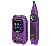 Ermenrich Ping SM75 Tester Cavi di Rete con Test PoE NCV Lunghezza CAT5/6