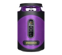 Ermenrich PLUS LN40 Livella Laser Autolivellante Modalità Impulsi 30 m Raggio Verde 5 Linee - 360° - IP54 Compatta Ricaricabile Staffa a L Tipo C Inclusa