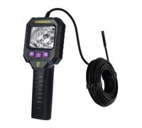 Ermenrich Seek VE20 Endoscopio Professionale Telecamera Endoscopica 10M | Telecamera Serpente IP67 Impermeabile con 8 Luci LED e Display a Colori Telecamera Ispezione 1280P HD per Tubi Auto e Pareti