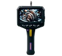 Ermenrich Seek VE80 Endoscopio Industriale Borescopio LCD 4,3" Cavo di Ispezione 3m Telecamera Rotante Registratore Video e Foto Impermeabile Portatile Semi-Rigido per Uso Domestico e Professionale