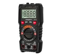 Ermenrich Zing TC13 Multimetro Digitale, Corrente AC/DC, Capacità, Frequenza, Duty Cycle, Resistenza, TRMS, Test Diodo e Continuità, 4000 Conteggi, NCV, Display LCD, Torcia, Auto-Off