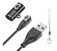 Ermorgen Adattatore tipo C + cavo USB A da 1 m compatibile con Aftershokz | AS800/S803/S810/OpenComm/OpenRun(AfterShokz Aeropex) OpenRun Mini/OpenRun Pro/OpenRun Pro Mini cavo di ricarica resistente