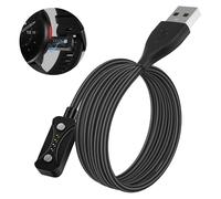 Ermorgen Cavo di Ricarica Intrecciato in Nylon Compatibile con Polar Loop/Polar Vantage M3/Vantage V3/Grit X2 Pro/Ignite 3, Polar Pacer/Polar Pacer Pro, USB-A a Caricatore Magnetico