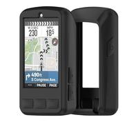 Ermorgen Custodia in Silicone Compatibile con Wahoo ELEMNT BOLT V3 / BOLT 3 Custodia Morbida in Silicone All-Inclusive Protezione Antiurto - Nero