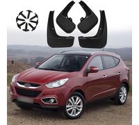 ERMWALR per Hyundai ix35 2010-2015 Parafango - Set di 4 Parafango senza foratura richiesta Auto Parafango flessibile PP Paraspruzzo(ix35 10-15)