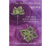 Erna Ferrell Grabe Kathryn Colleen Rmt Peter C Fe The Subconscious S (Tascabile)