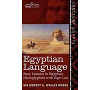Ernest a Wallis Budge Egyptian Language (Tascabile)