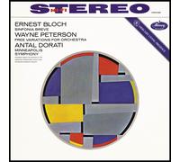 Ernest Bloch Ernest Bloch: Sinfonia Breve/Wayne Peterson: Free Variat (Vinyl LP)