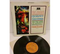 ERNEST BLOCH, FRANK GLAZER, THE FINE ARTS QUARTET bloch - quartet for piano and strings, CS 252