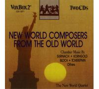 Ernest Bloch New World Composers from the Old World (CD) Album