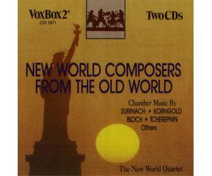 Ernest Bloch New World Composers from the Old World (CD) Album