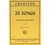 Ernest Chausson-20 Songs-Vocal Album