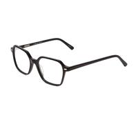 Ernest Hemingway 4872 Unisex Quadrato Vista IN Lucido Nero/Argento Accent 50mm