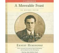 Ernest Hemingway A Moveable Feast: The Restored Edition (CD)