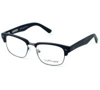 Ernest Hemingway Autentico Design Occhiali 4629 Nero Opaco Gunmetal Argento