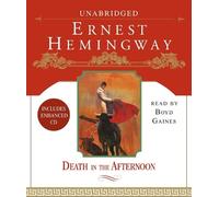 Ernest Hemingway Death in the Afternoon (CD)