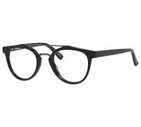 Ernest Hemingway Design Lettura Occhiali H4804-BLK-47 MM Nero Argento Gun Metal