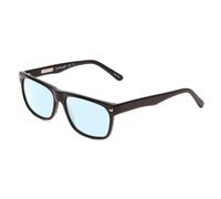 Ernest Hemingway H4723 Unisex Cateye Blu Luce Occhiali Nero Argento A 57 MM
