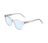 Ernest Hemingway H4901 Cateye Blu Luce Occhiali da Sole IN Trasparente/Argento