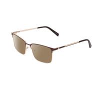Ernest Hemingway H4909 Unisex Rettangolo Design Lettura Occhiali Brown / Oro