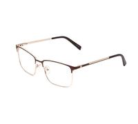 Ernest Hemingway H4909 Unisex Rettangolare Polarizzati Sole IN Marrone/Oro