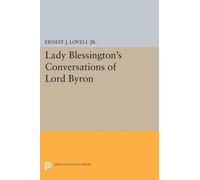 Ernest J. Lovell Lady Blessington's Conversations of Lord Byron (Tascabile)