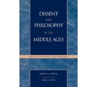 Ernest L. Fortin Dissent and Philosophy in the Middle Ages (Tascabile)