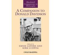 Ernest Lepore A Companion to Donald Davidson (Copertina rigida)