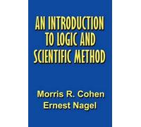 Ernest Nagel Morris R Co An Introduction to Logic and Scientific Met (Tascabile)