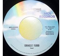 ERNEST TUBB - White Christmas / Blue Christmas ~ 1952 [7 Inch Vinyl Single. 45 Rpm.]