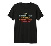 Ernestina Name Ernestina Personalized Name First Given Maglietta Premium