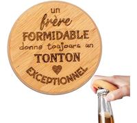 ERNESTINE - Apribottiglie magnetico Papi - idea annuncio gravidanza papi originale - regalo festa dei nonni - regalo papy accessorio uomo - apribottiglie famiglia - regali compleanno Natale