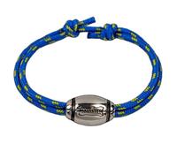 Ernestine - Bracciale rugby - misura regolabile, regalo festa del papà papi - giocatori di rugby, con pallone da rugby - bracciale rugby XV di Francia per uomo - regali uomo papi - rugbyman, Grand