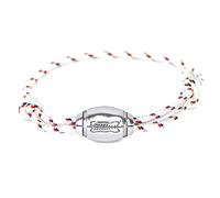 Ernestine - Bracciale Rugby Regolabile, Regalo Perfetto per Giocatori, con Pallone - XV di Francia per Uomo - Rugbyman, Grand