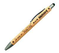 ERNESTINE - Penna tattile personalizzata per Maestro - Regalo originale per scuola, insegnante, insegnante e insegnante - Idea ringraziamenti