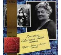 Ernestine Schumann-Heink Ernestine Schumann-heink, Contralto (CD) Album