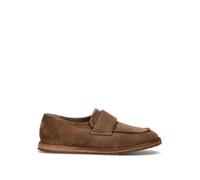 ERNESTO DOLANI Mocassino uomo marrone in suede 45