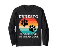 Ernesto Home for Wayward Dogs Cognome Maglia a Manica
