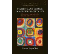 Ernesto Vargas Wei Stability and Change in Modern Property La (Copertina rigida)