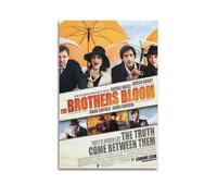 ERNGDFCV Póster decorativo de la película Bloom Brothers, lienzo para pared e impresión artística moderna para decoración de dormitorio familiar, 20 x 30 cm