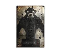 ERNGDFCV Póster decorativo de la película del Distrito 9, lienzo para pared e impresión artística moderna para decoración de dormitorio familiar, 30 x 45 cm