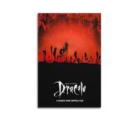 ERNGDFCV Póster decorativo de película Drácula, lienzo para pared e impresión artística moderna para decoración de dormitorio familiar, 60 x 90 cm