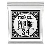 Ernie Ball 10234 - Corda acustica al dettaglio Everlast Phosphor Bronzo - filé rotondo 034