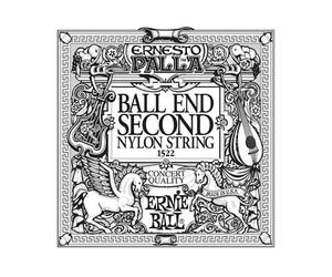 Ernie Ball 1522 Ernesto Palla Black 2ª Ball End .032 Singola Chitarra Classica