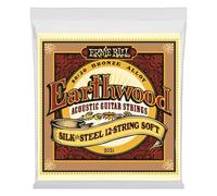 ERNIE BALL - 2051 - EARTHWOOD SILK & STEEL SOFT 9-46 - Acoustic Guitar Strings - Set of 12