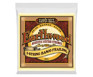 Ernie Ball 2061 Earthwood Corde Banjo